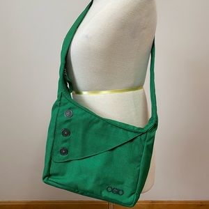 OGIO green messenger bag